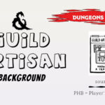 guild artisan 5e background
