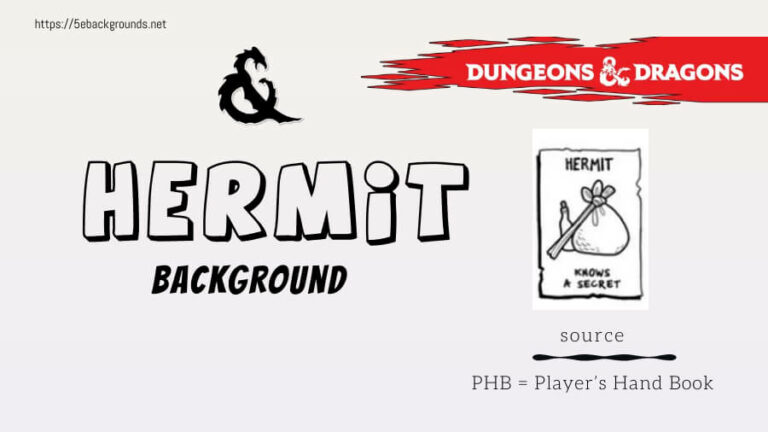 hermit 5e background