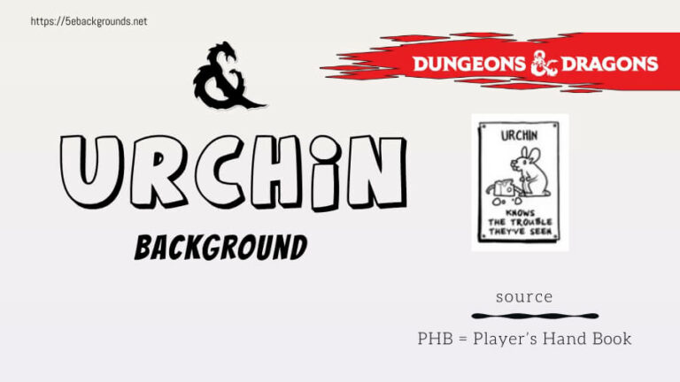 urchin 5e background